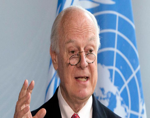 دي ميستورا يعلن تخليه عن مهمته الأممية بسوريا في نوفمبر