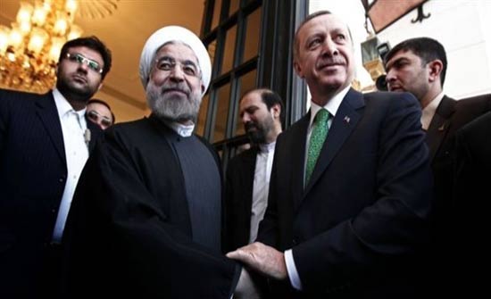 أردوغان يبحث مع روحاني التطورات في سوريا أردوغان يبحث مع روحاني التطورات في سوريا