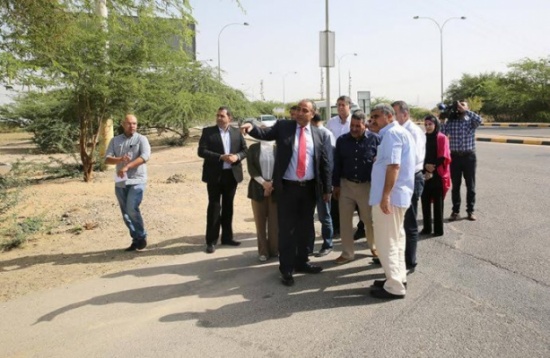 الشواربه يتفقد تحضيرات إستضافة "دافوس"