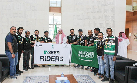 السفير السعودي يستقبل فريق عسير رايدرز للدراجات النارية .. صور السفير السعودي يستقبل فريق عسير رايدرز للدراجات النارية .. صور