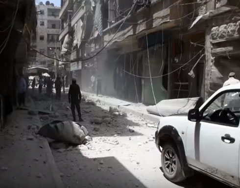 عشرات القتلى والجرحى بغارات كثيفة على حلب (فيديو) عشرات القتلى والجرحى بغارات كثيفة على حلب (فيديو)