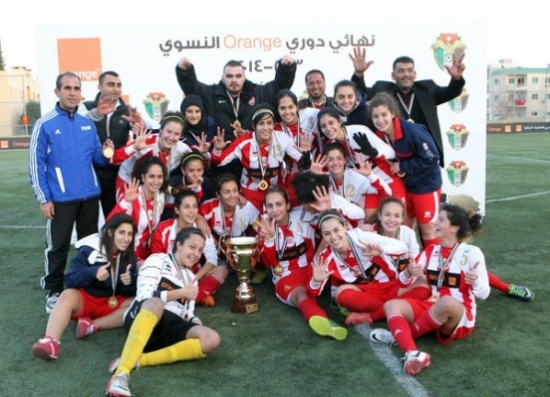 شباب الأردن يكتسح عمان ويتوج بطلا للدوري النسوي شباب الأردن يكتسح عمان ويتوج بطلا للدوري النسوي