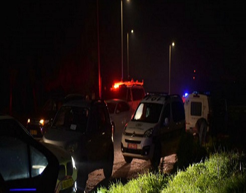 شاهد : لحظة إخلاء جرحى عملية إطلاق النار قرب مستوطنة " حومش  "