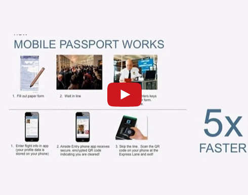 بالفيديو: تطبيق على الهواتف الذكية يحل محل جواز السفر