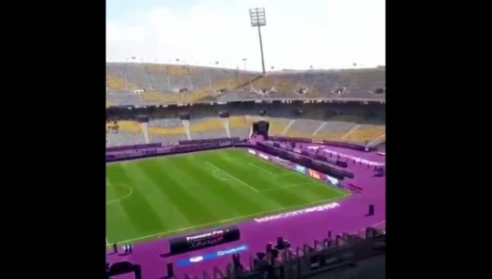 بالفيديو .. تشغيل القرآن الكريم في استاد برج العرب قبل مواجهة المنتخب المصري أمام الكونغو