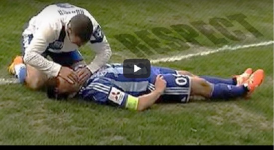 بالفيديو:  10 مشاهد كروية تستحق الاحترام