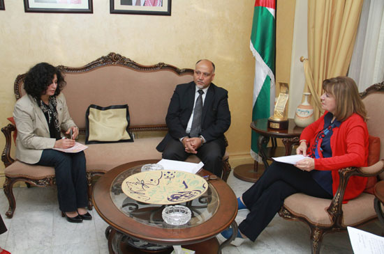 بحث سبل التعاون بين وزارة الثقافة وجامعة الحسين بن طلال في مجال التراث غير المادي