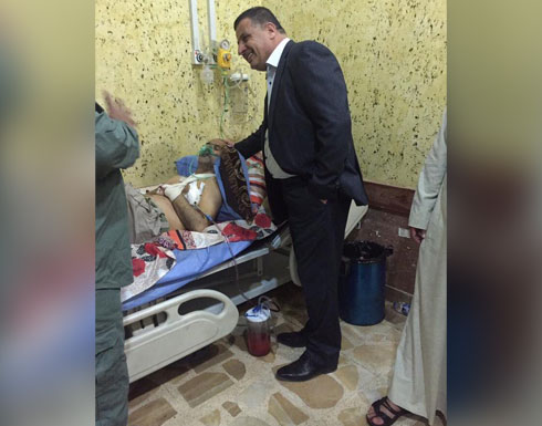 الفلوجة: رصاصة قناص تصيب المسؤول الامني الشخصي لهادي العامري الفلوجة: رصاصة قناص تصيب المسؤول الامني الشخصي لهادي العامري