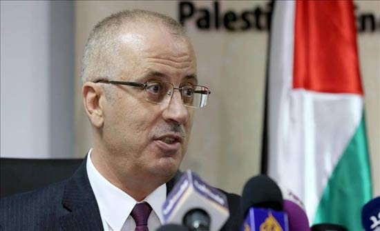 الحمد الله: نرفض مقايضة الثوابت الوطنية الفلسطينية بالمال السياسي الحمد الله: نرفض مقايضة الثوابت الوطنية الفلسطينية بالمال السياسي