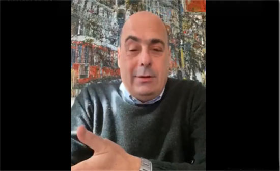 بالفيديو : زعيم حزب إيطالي يعلن إصابته بفيروس كورونا