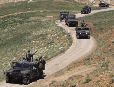 إطلاق ستة صواريخ من الداخل السوري على مناطق في وادي البقاع شرق لبنان