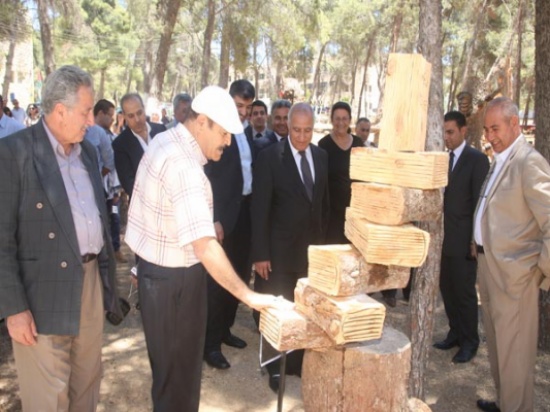 الطراونة : "ملتقى النحت" محاكاة للرؤية الملكية