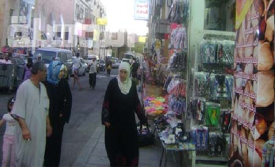 حركة تجارية ملحوظه في اسواق العقبة حركة تجارية ملحوظه في اسواق العقبة