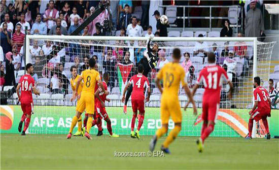 لاعب استرالي : حماس جماهير المنتخب الاردني  كان له تأثير كبير