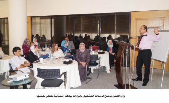 العمل توضح لوحدات التشغيل بالوزارات بيانات احصائية تتعلق بعملها العمل توضح لوحدات التشغيل بالوزارات بيانات احصائية تتعلق بعملها