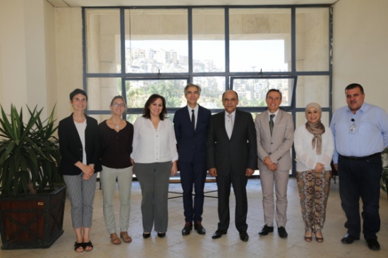 مدير مدينة عمان  يلتقي المدير الجديد للوكالة الفرنسية للتنمية في الأردن