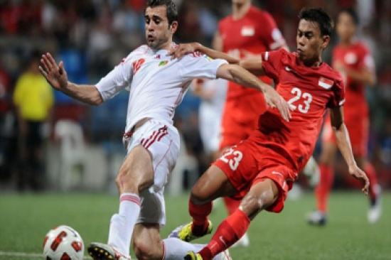 شاهدوا مباراة الاردن وسنغافورة في بث حي ومباشر