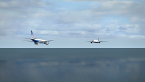 طائرتان تتفادان الاصطدام في اللحظات الأخيرة
