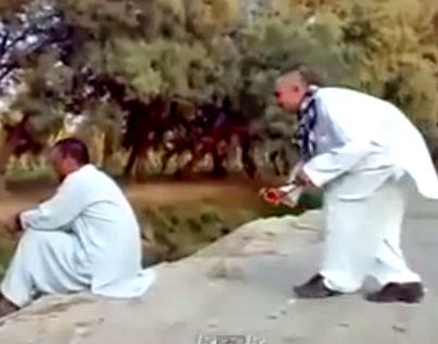 بالفيديو : المزاح الخايب