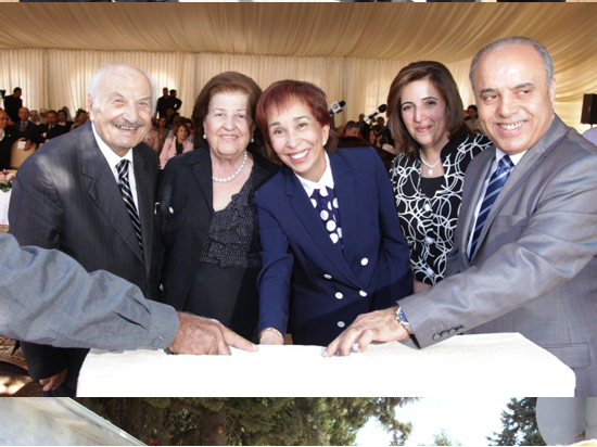 الأميرة بسمة تضع حجر الأساس لمركز دراسات المرأة في "الأردنية"