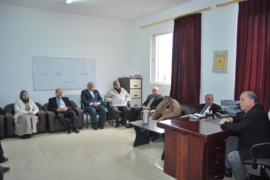 رئيس جامعة جرش يلتقي أسرة كلية الهندسة