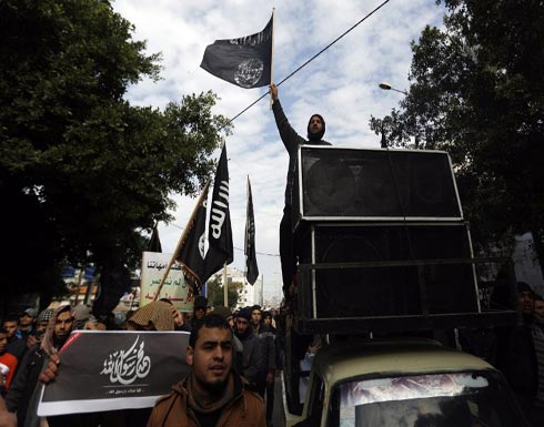 مناصرو تنظيم "داعش" في غزة يطلقون صاروخا على النقب مناصرو تنظيم "داعش" في غزة يطلقون صاروخا على النقب