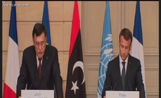 فيديو : ماكرون: جميع الأطراف الليبية وافقت على بيان باريس