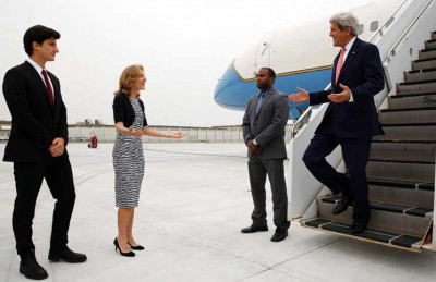 وزراء خارجية مجموعة السبع يلتقون في هيروشيما وكيري يقوم بزيارة غير مسبوقة للمدينة