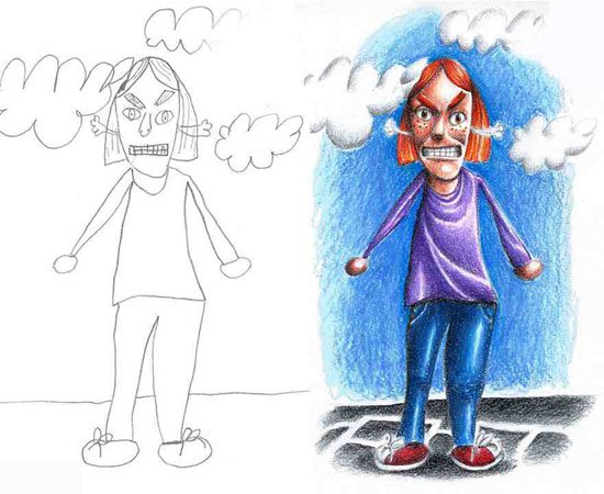 بالصور.. فنان أمريكي يسعد أبناءه بتلوين رسوماتهم الطفولية بالصور.. فنان أمريكي يسعد أبناءه بتلوين رسوماتهم الطفولية