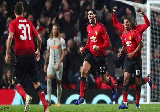 دوري الأبطال: مانشستر يونايتد إلى ثمن النهائي دوري الأبطال: مانشستر يونايتد إلى ثمن النهائي