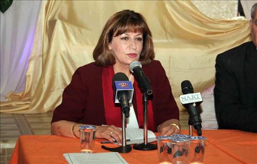 وزيرة الثقافة تفتتح مبنى هيئة كفرنجة الجامعيين