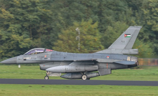 من هولندا للاردن تسليم 15 طائرة F-16 من هولندا للاردن تسليم 15 طائرة F-16