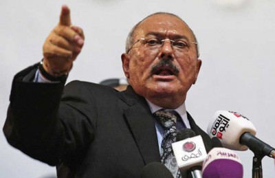 صالح والحوثي يقبلان بنقل السلطة الرئاسية في اليمن لخالد بحاح صالح والحوثي يقبلان بنقل السلطة الرئاسية في اليمن لخالد بحاح