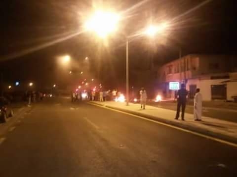 بالصور : بعد ليلة ساخنة .. عودة الهدوء إلى لواء ذيبان