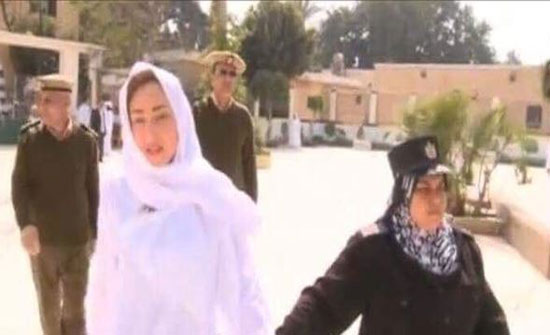 المذيعة ريهام سعيد في سجن القناطر المذيعة ريهام سعيد في سجن القناطر