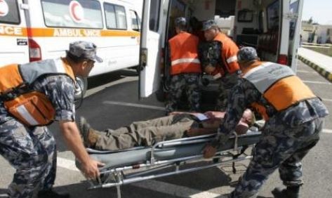 115 إصابة بحوادث متفرقة 115 إصابة بحوادث متفرقة