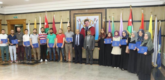 الاحتفال بتخريج الطلبة الاتراك في جامعة الزرقاء الاحتفال بتخريج الطلبة الاتراك في جامعة الزرقاء