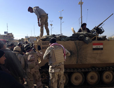 قتيلان وستة جرحى في قصف مدفعي على الفلوجة العراقية