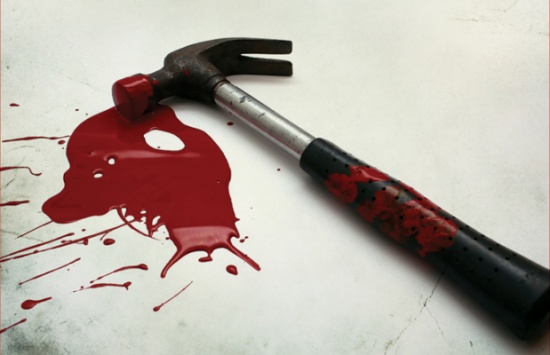 بائع خضار يحاول الاعتداء على رجلي سير بـ " شاكوش "