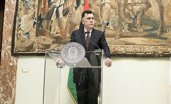 السراج: نرحب بالمبادرة التركية الروسية لوقف إطلاق النار