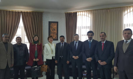زيارة السفير التركي مراد كاراغوزالى مدينة السلط