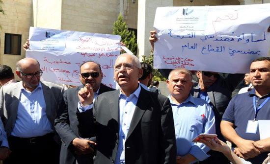 "المهندسين" مستمرة بدعم منتسبيها في "التربية" حتى تحقيق مطالبهم