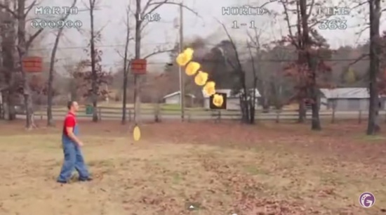 بالفيديو : للكبار فقط سوبر ماريو الحقيقي