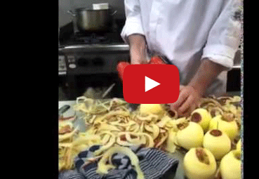 طريقة مذهلة لتقشير التفاح