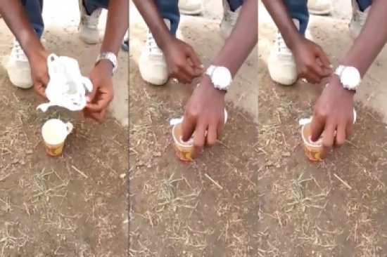 شاهد... سيدة تحاول وضع سحر في أرض توسعة الحرم المكي