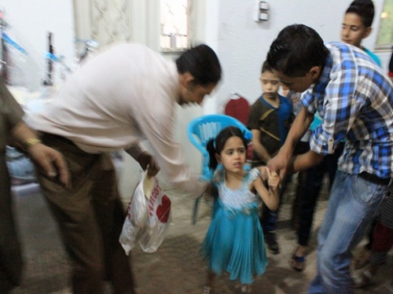 بالصور : حفل افطار للايتام في نادي ريمون