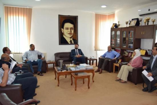 وفد من هيئة علماء المسلمين في العراق يزور جامعة إربد الأهلية وفد من هيئة علماء المسلمين في العراق يزور جامعة إربد الأهلية