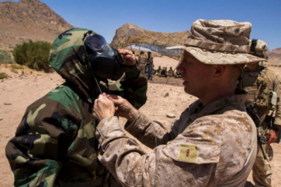 صور وفيديو لم تروها للأسد المتأهب