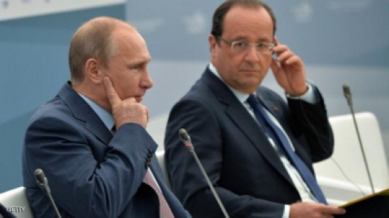 هولاند يبحث أزمة أوكرانيا مع بوتن في يونيو