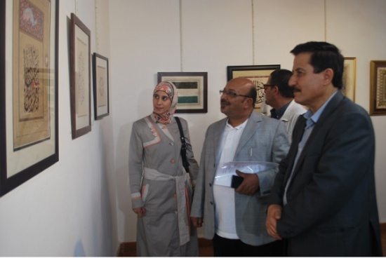 رابطة التشكيليين تنظم معرض المنمنمات الاسلامية بمناسبة عيد الاستقلال